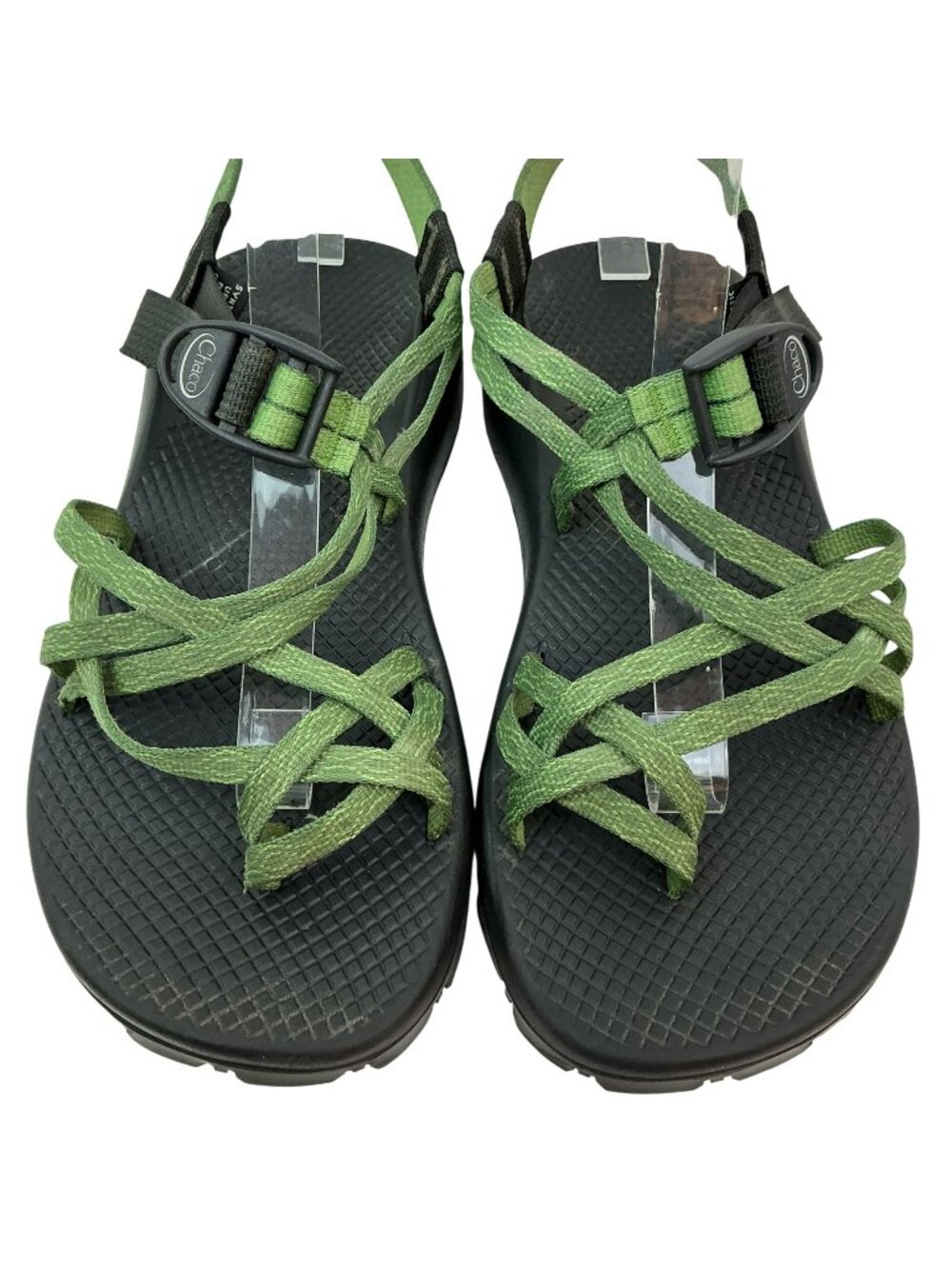 Chaco Z Cloud X2 Strappy Toe Loop Hiking Sandals Womens 9 Green